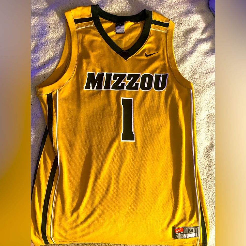 Mizzou men’s basketball jersey size medium Nike college basketball